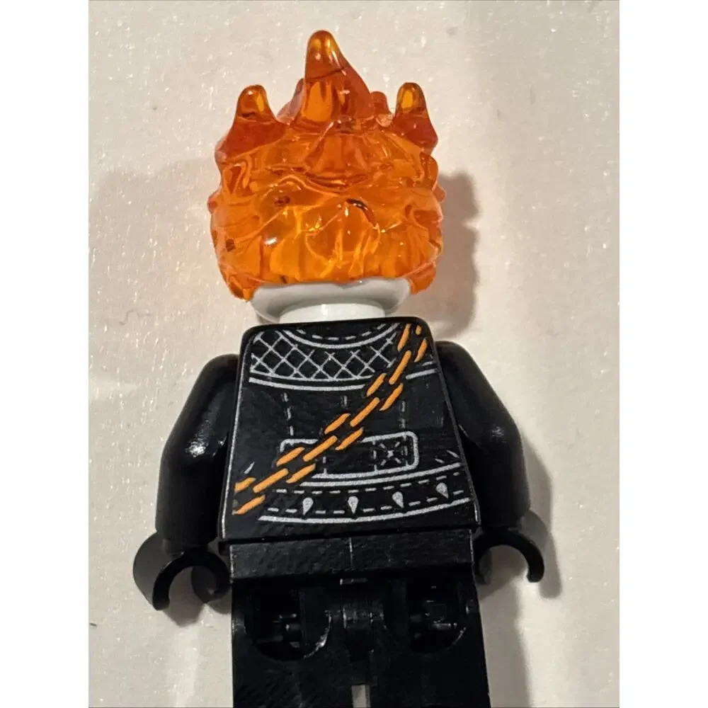Lego Ghost Rider Johnathon “Johnny” Blaze Minifigure #sh1095 Brand New